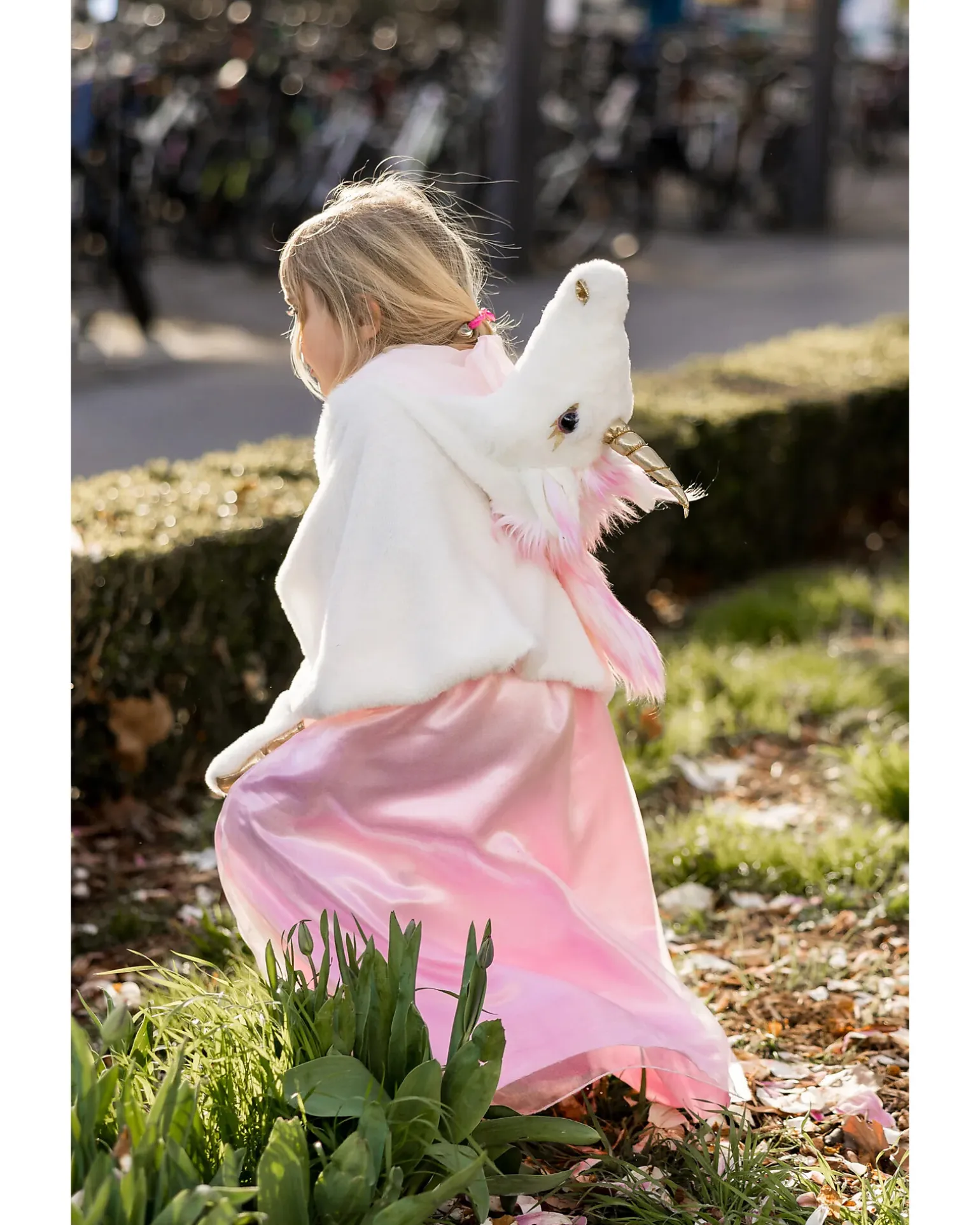 Mantella Unicorno - Bianco - 2-3 anni