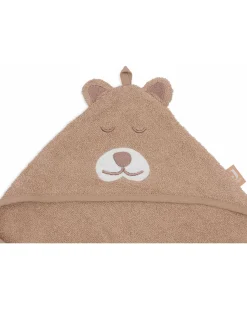 Mantellina da Bagno in Spugna - Con Cappuccio - 75x75cm - Jungle Jambo - Ghepardo