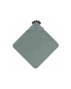 Mantellina da Bagno in Spugna - Con Cappuccio - 75x75cm - Jungle Jambo - Coccodrillo