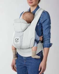 Marsupio Coya Urban Mobility - Bianco - dalla Nascita ai 15 Kg - Tessuto Mesh Comodo e Traspirabile