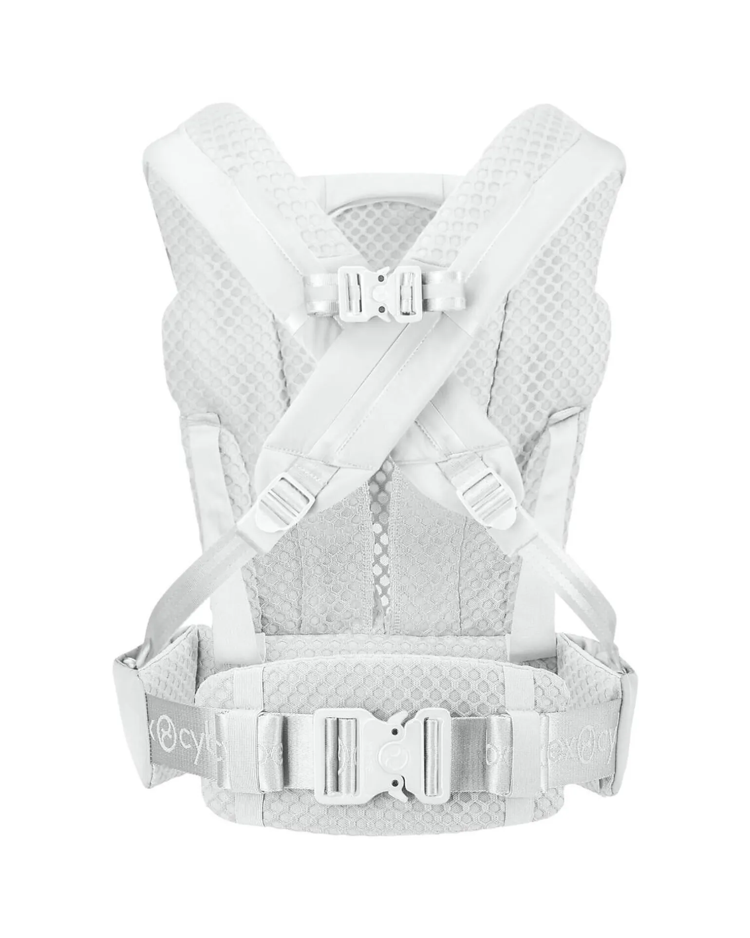 Marsupio Coya Urban Mobility - Bianco - dalla Nascita ai 15 Kg - Tessuto Mesh Comodo e Traspirabile