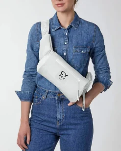 Marsupio Coya Urban Mobility - Bianco - dalla Nascita ai 15 Kg - Tessuto Mesh Comodo e Traspirabile