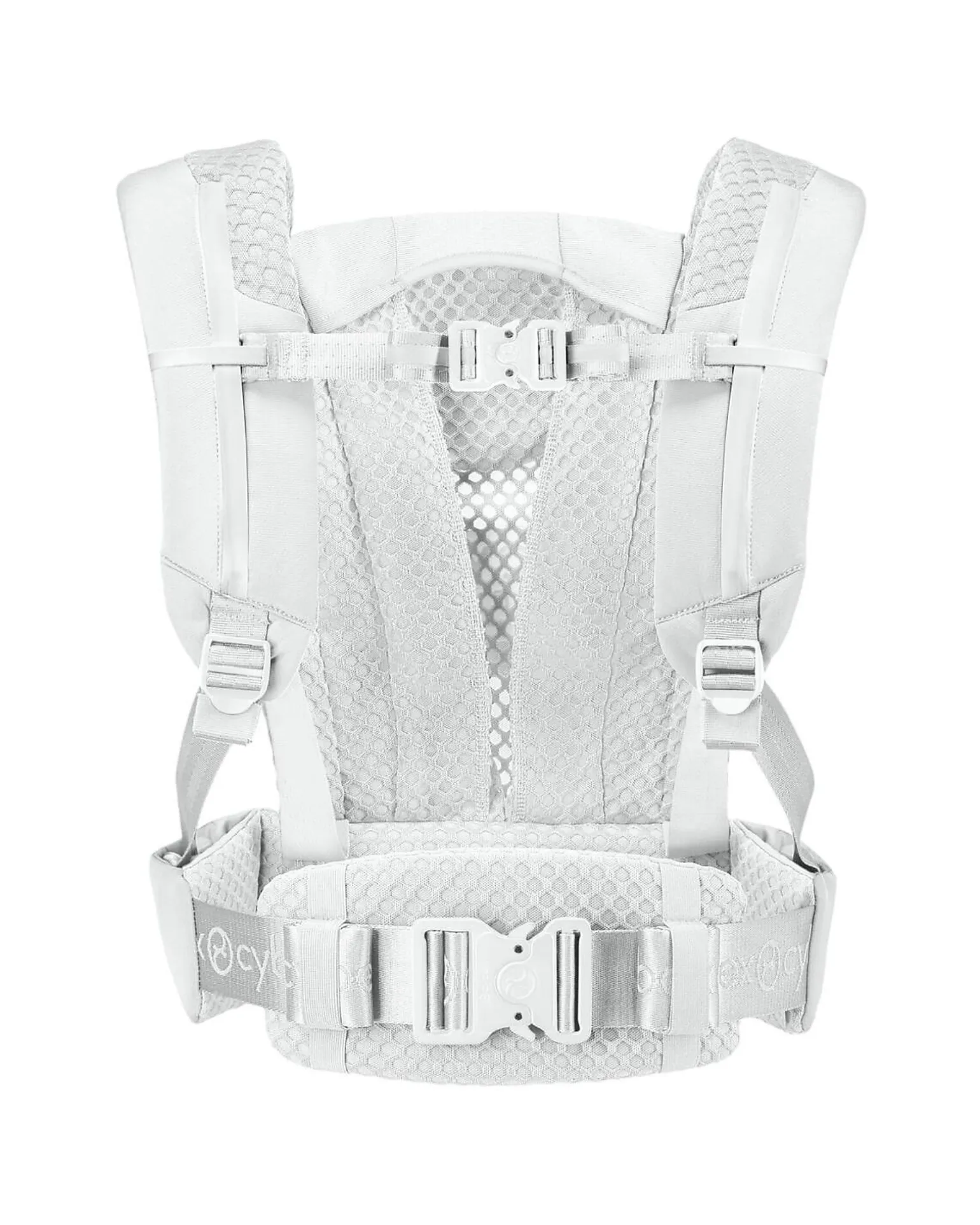 Marsupio Coya Urban Mobility - Bianco - dalla Nascita ai 15 Kg - Tessuto Mesh Comodo e Traspirabile