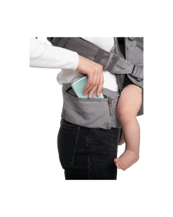 Marsupio Cudl - Denim - Regolabile da 0 a 4 anni