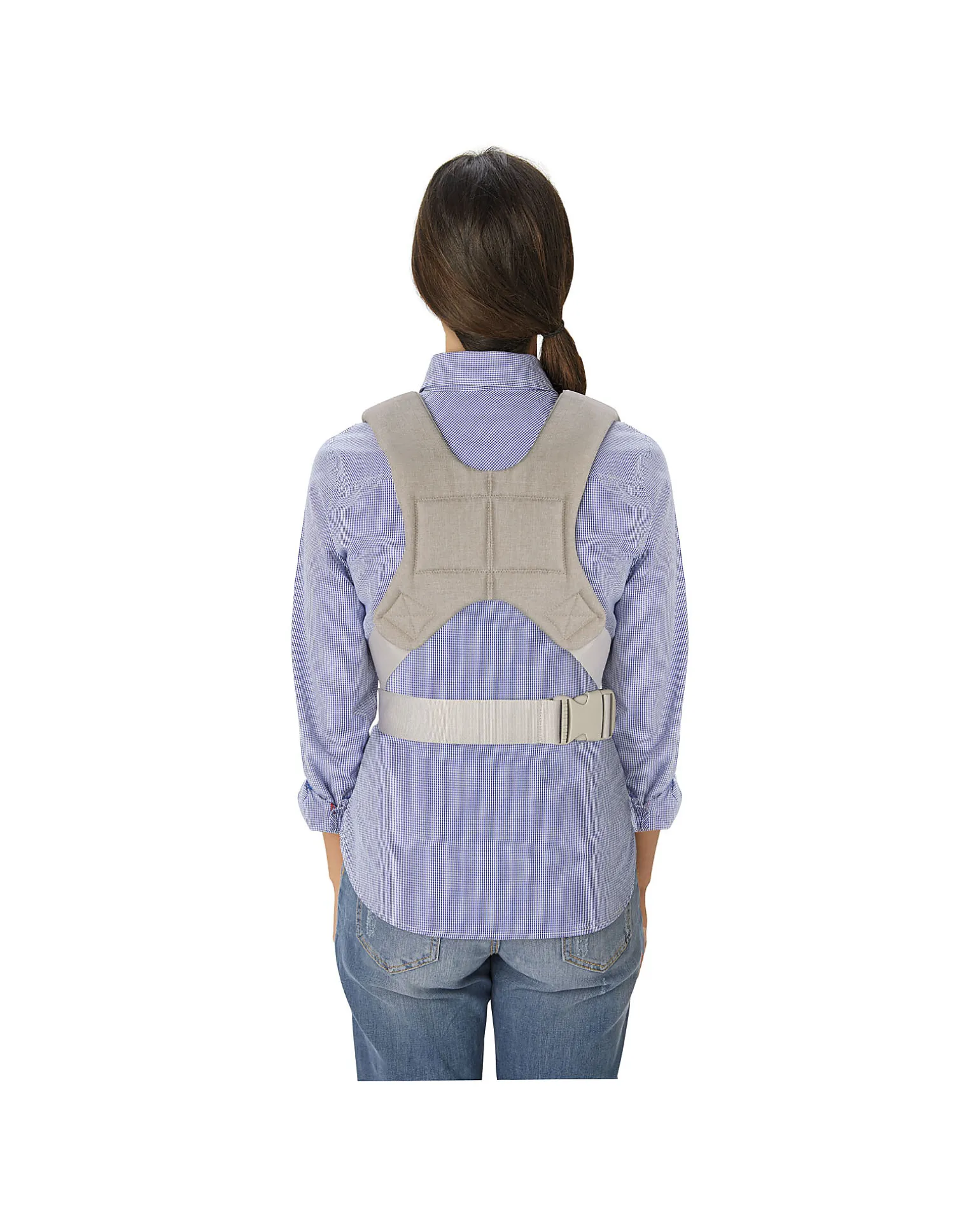 Marsupio Front - Grigio Chiaro - con Cinghie Regolabile