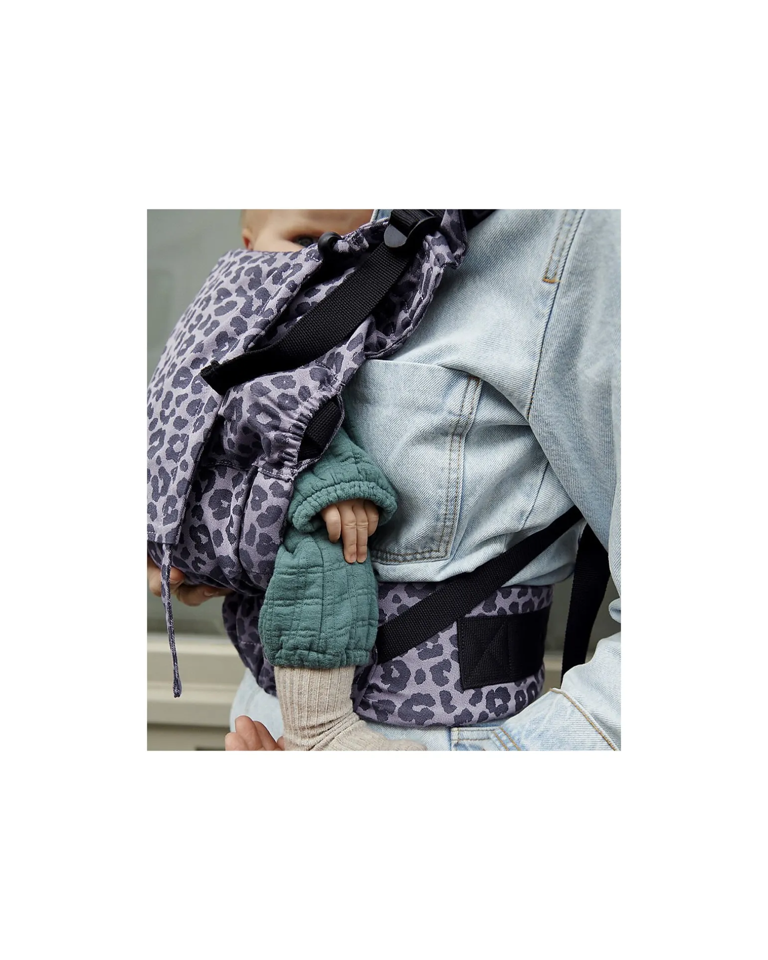 Marsupio Limas Flex - Full Buckle - Leopard Lilac