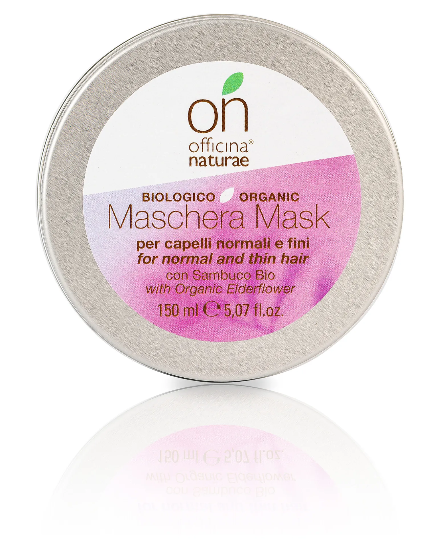 Maschera Capelli Normali e Fini - Sambuco e Viola Bio - 150ml - Certificato AIAB