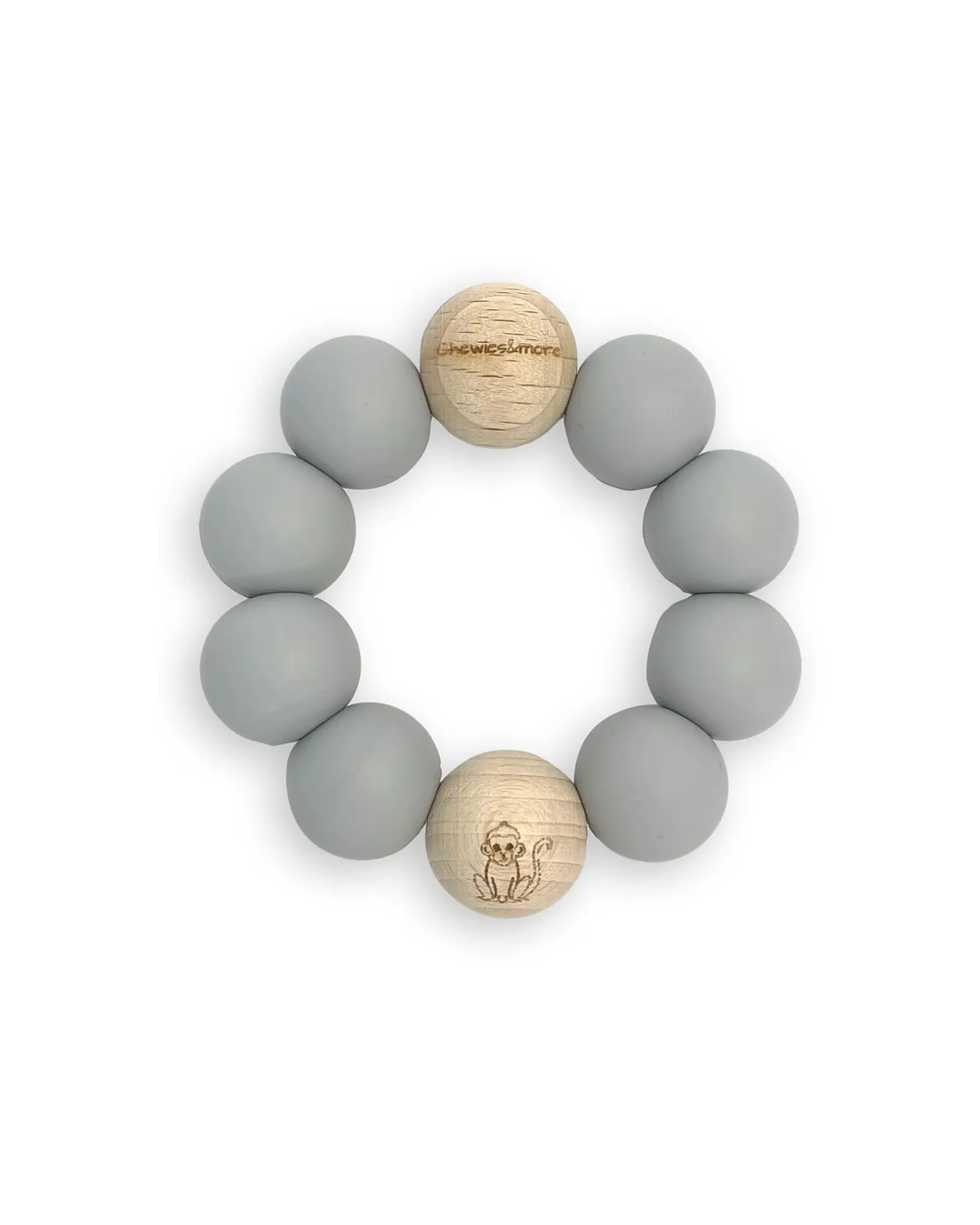 Massaggiagengive Animal - Scimmia - Grigio