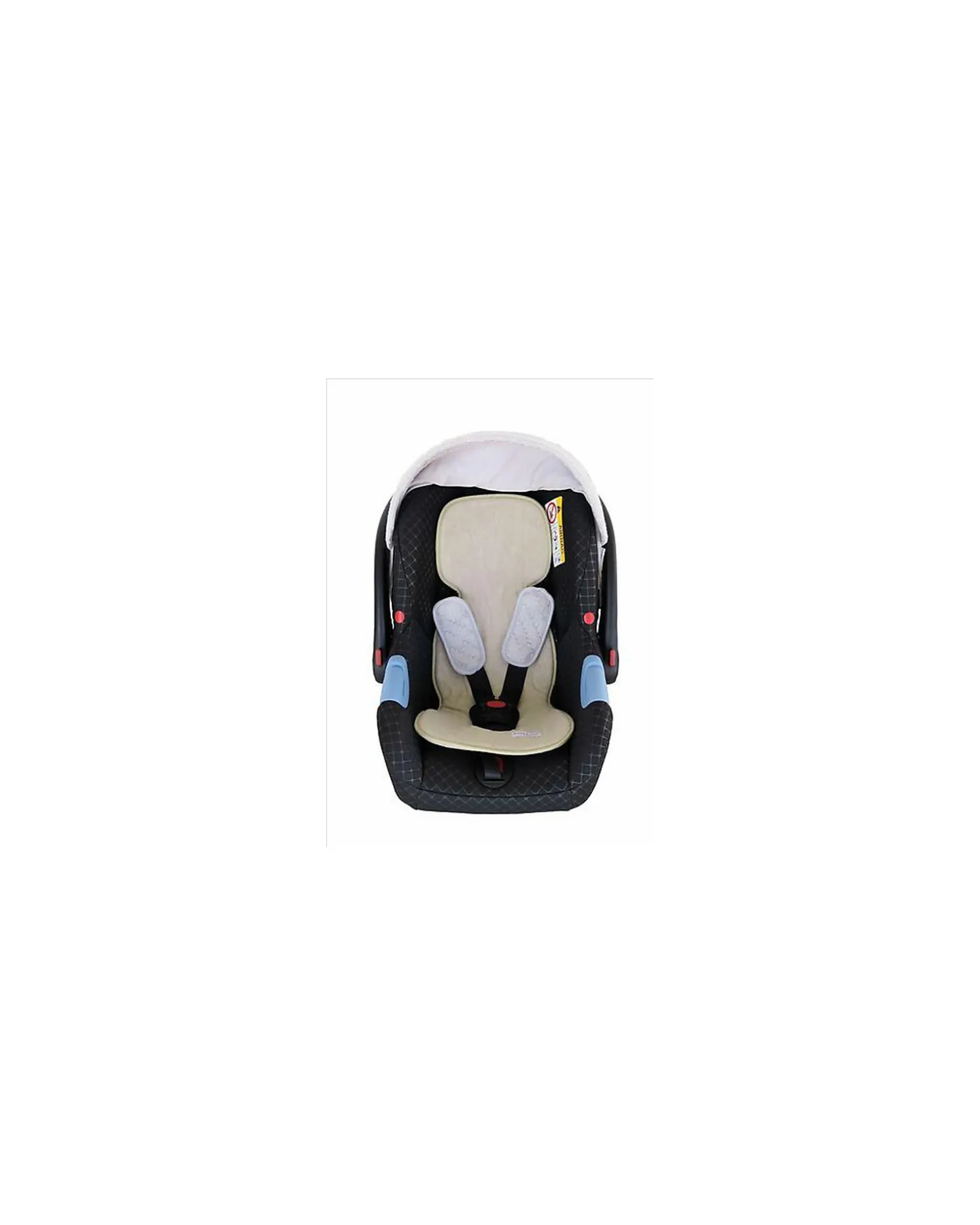 Materassino Universale Mini - Copriseduta per Seggiolino e Ovetto - Oyster Grey - Bambù