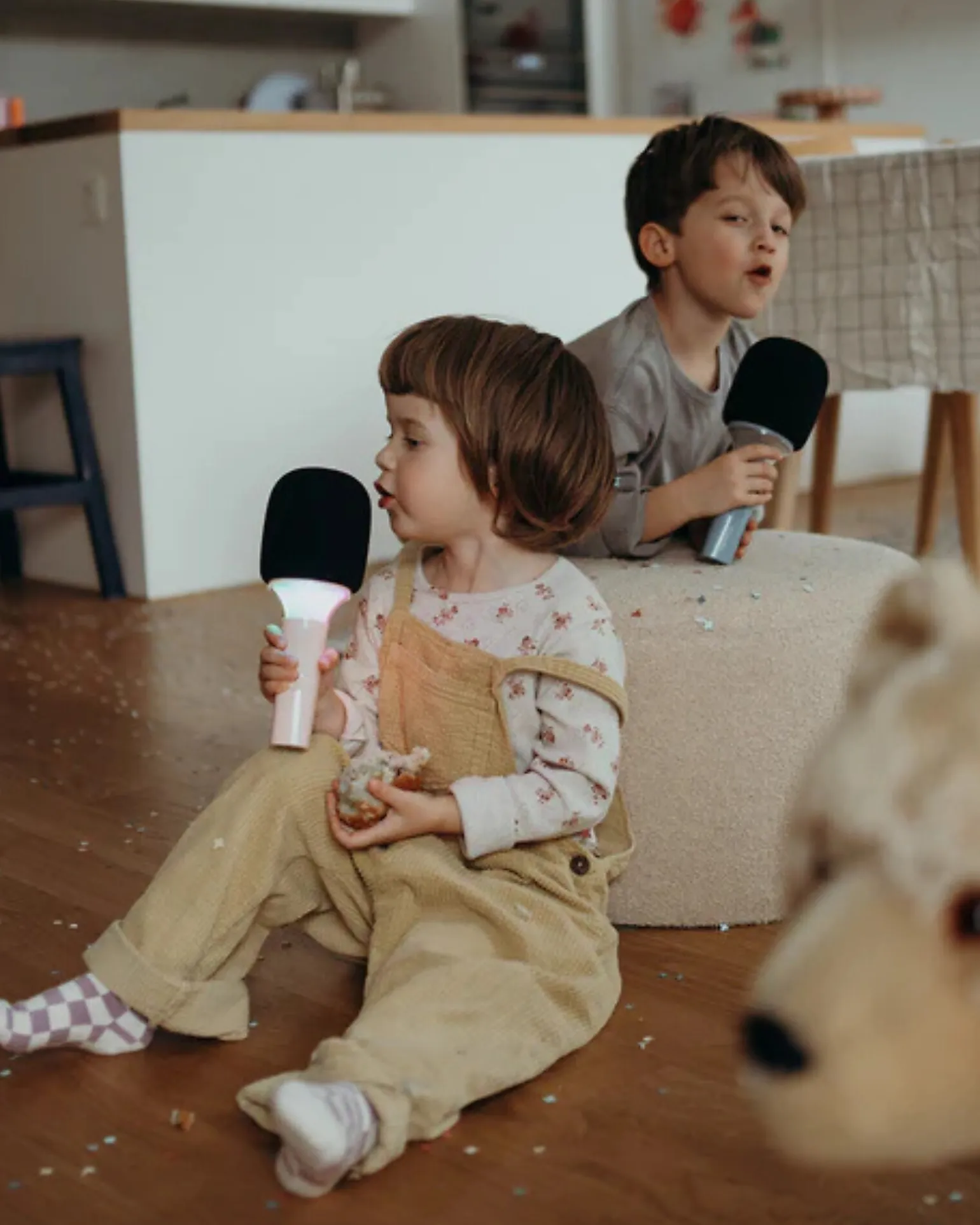 Microfono Tutto in Uno - Rosa - Canta, Registra e Divertiti!