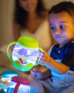 Mini Barattolo per Gioco Sensoriale - Verde - Adatto da 18 Mesi