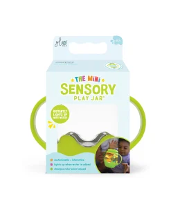Mini Barattolo per Gioco Sensoriale - Verde - Adatto da 18 Mesi