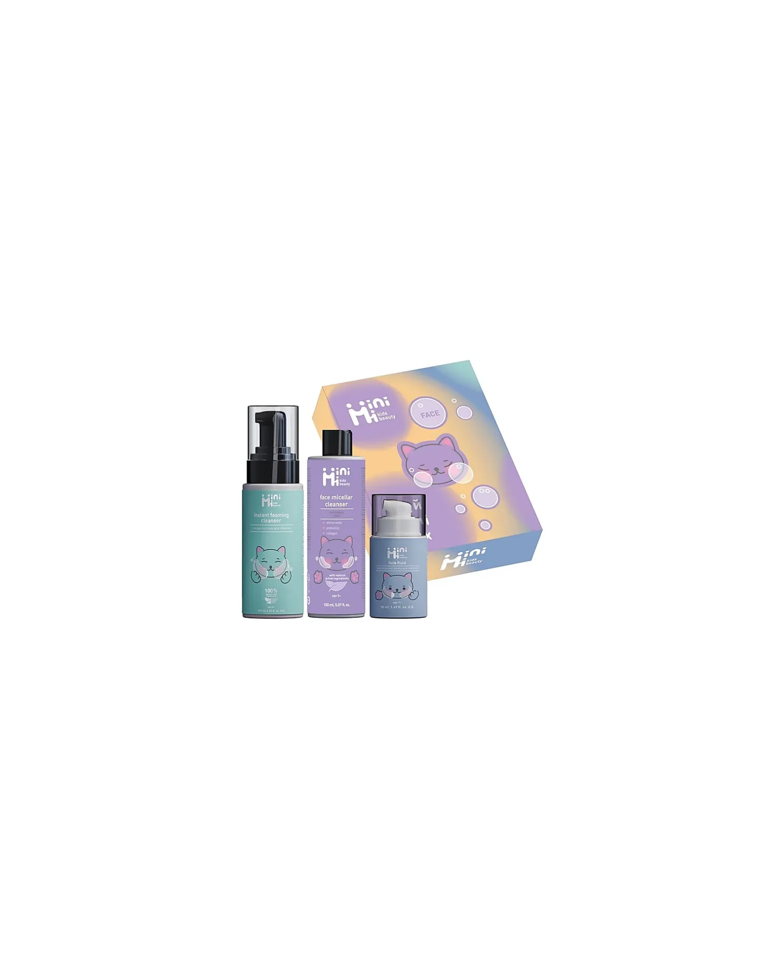 Mini Box Viso - 3 Prodotti Essenziali - Set Regalo - 7+ Anni
