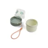 Mini Contenitori Snack con due Scomparti - S Birdee - Verde