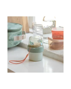 Mini Contenitori Snack con due Scomparti - S Birdee - Verde