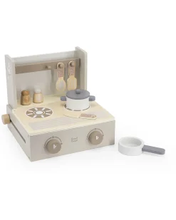 Mini Cucina Pieghevole in Legno FSC - Beige - 36+ m