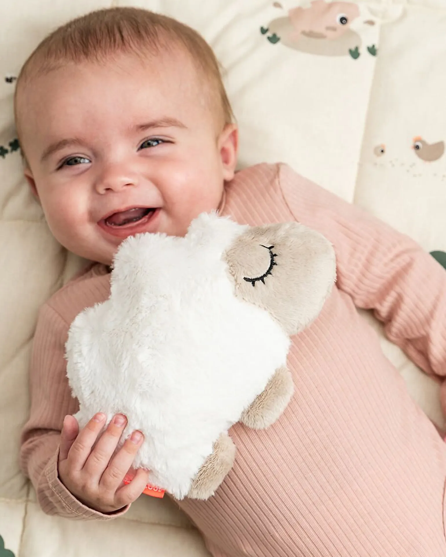 Mini Peluche Sheepy - Sabbia - Super Morbido - 3m+