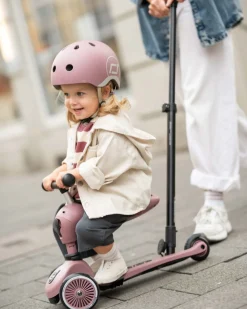 Monopattino a Triciclo con Barra di Spinta Highwaykick 1 Push and Go - Wildberry