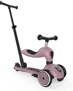 Monopattino a Triciclo con Barra di Spinta Highwaykick 1 Push and Go - Wildberry