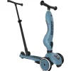 Monopattino a Triciclo con Barra di Spinta Highwaykick 1 Push and Go - Steel
