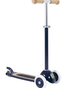 Monopattino con Cestino Removibile - Navy - da 3 Anni Fino a 50 kg