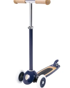 Monopattino con Cestino Removibile - Navy - da 3 Anni Fino a 50 kg