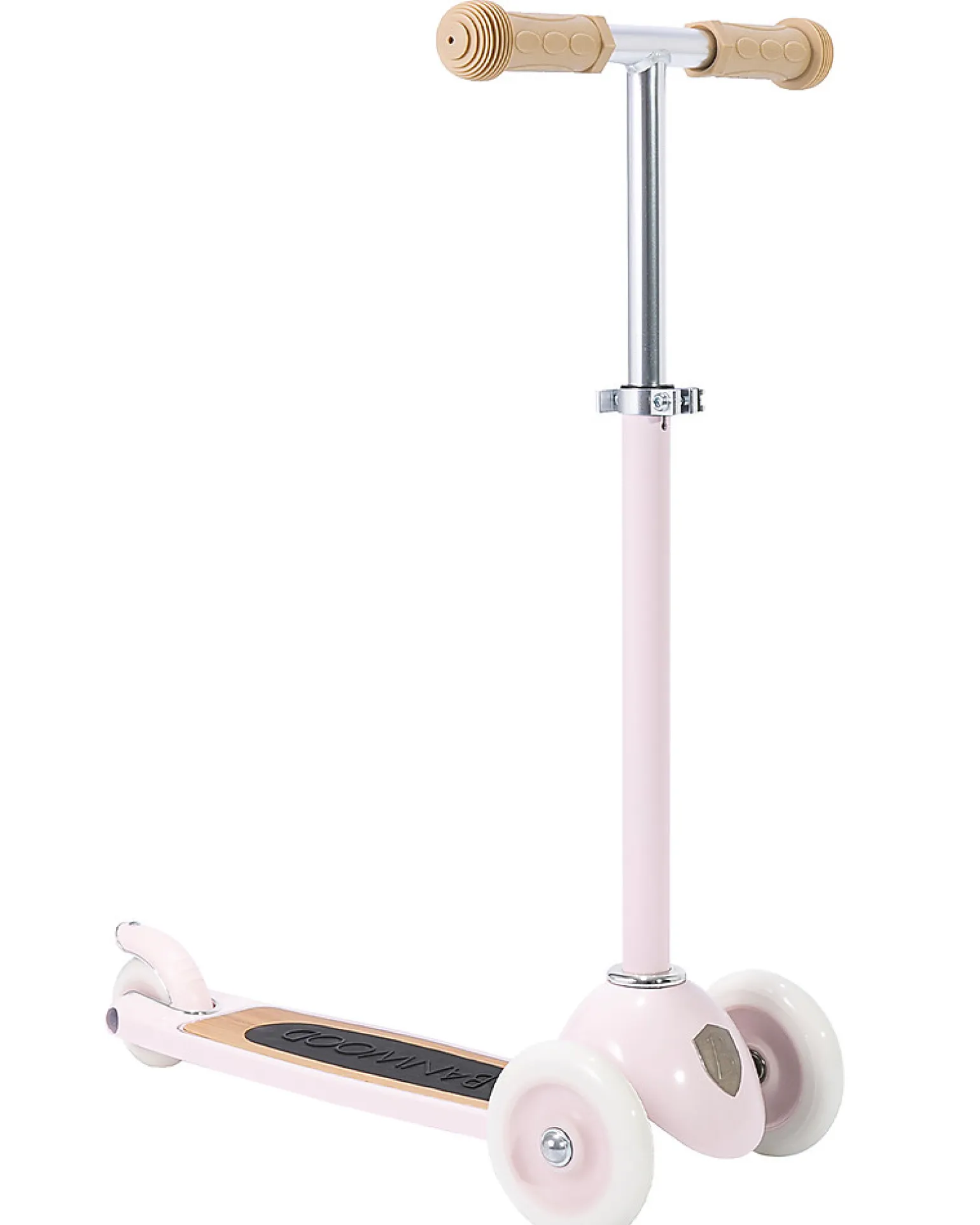 Monopattino con Cestino Removibile - Rosa - da 3 Anni Fino a 50 kg