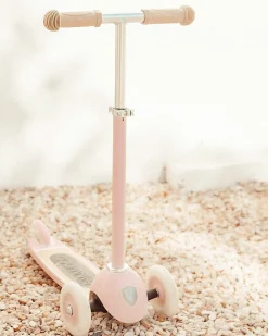 Monopattino con Cestino Removibile - Rosa - da 3 Anni Fino a 50 kg