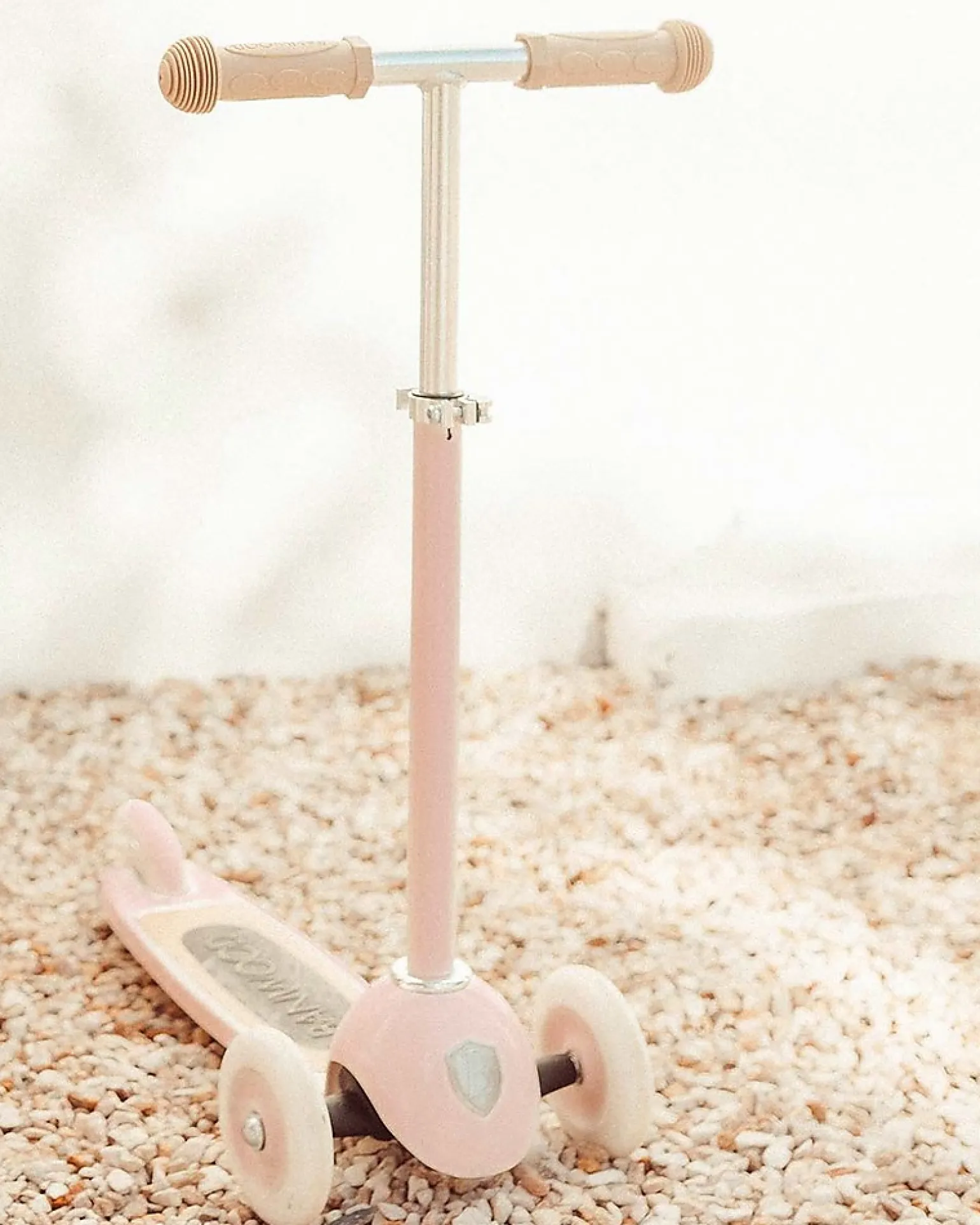 Monopattino con Cestino Removibile - Rosa - da 3 Anni Fino a 50 kg