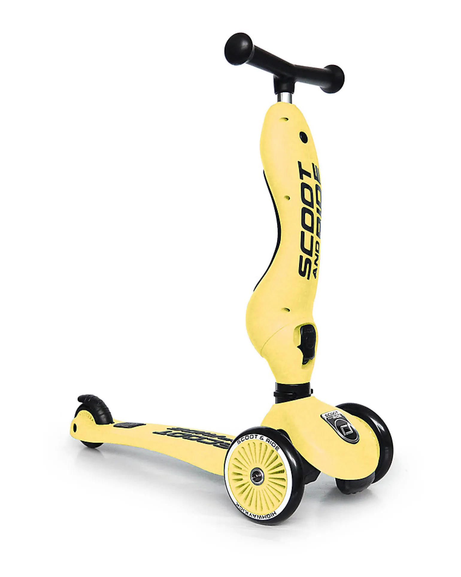 Monopattino e Triciclo 2in1 Highwaykick 1 - Giallo Limone - Da 1 a 5 anni
