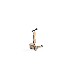 Monopattino e Triciclo 2in1 Highwaykick 1 Lifestyle - con Portaoggetti - Leopardato - Da 1 a 5 anni