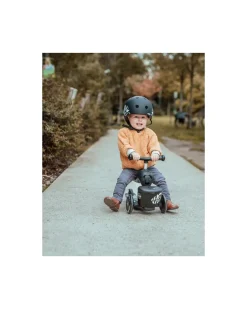 Monopattino e Triciclo 2in1 Highwaykick 1 Lifestyle - con Portaoggetti - Zebra - Da 1 a 5 anni