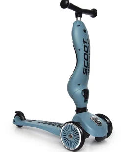 Monopattino e Triciclo 2in1 Highwaykick 1, Blu Acciaio - Da 1 a 5 anni