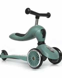 Monopattino e Triciclo 2in1 Highwaykick 1, Verde Foresta - Da 1 a 5 anni
