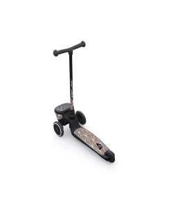 Monopattino HWK2 Lifestyle - Linee Marroni - 2 ai 5 anni - Fino a 50kg!