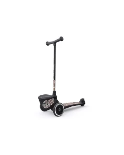 Monopattino HWK2 Lifestyle - Linee Marroni - 2 ai 5 anni - Fino a 50kg!