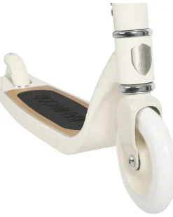 Monopattino Maxi con Cestino Removibile - Crema - da 6 Anni Fino a 100 kg