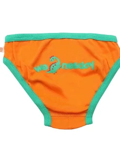Mutandine Bambino Giorni della settimana - Pacco da 7 - 100% Cotone organico