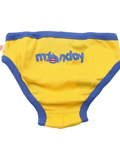 Mutandine Bambino Giorni della settimana - Pacco da 7 - 100% Cotone organico