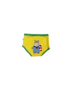 Mutandine Imbottite da Apprendimento - Maritime Mates - Bimbo - Pacco da 3 - 100% Cotone Bio