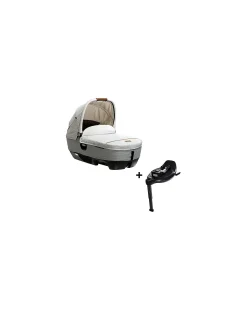 Navicella Calmi Oyster + I-Base Isofix Rotante Encore