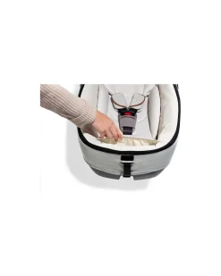 Navicella Calmi Oyster + I-Base Isofix Rotante Encore
