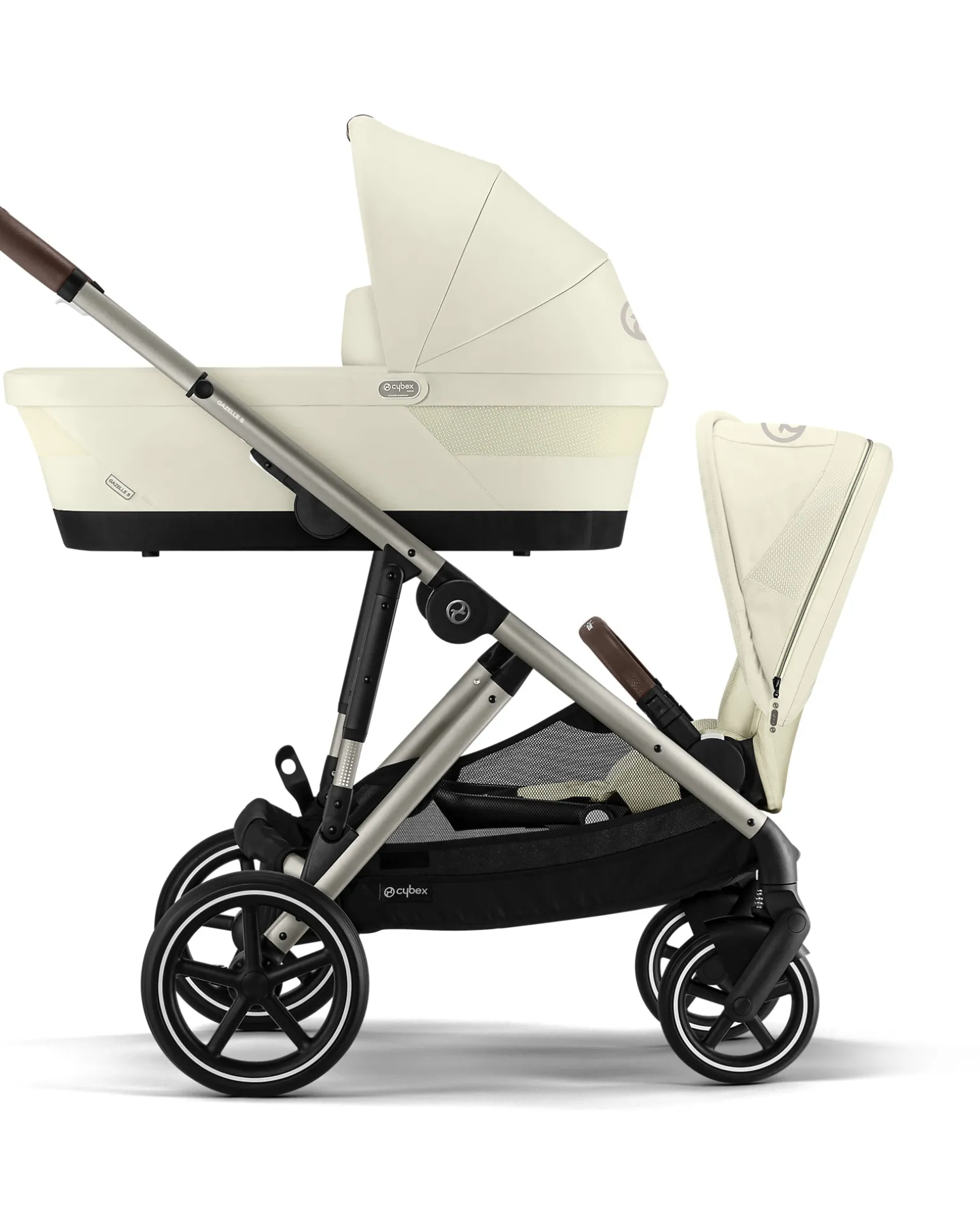 Navicella Gazelle S - Seashell Beige - Comoda e Facile da Trasportare