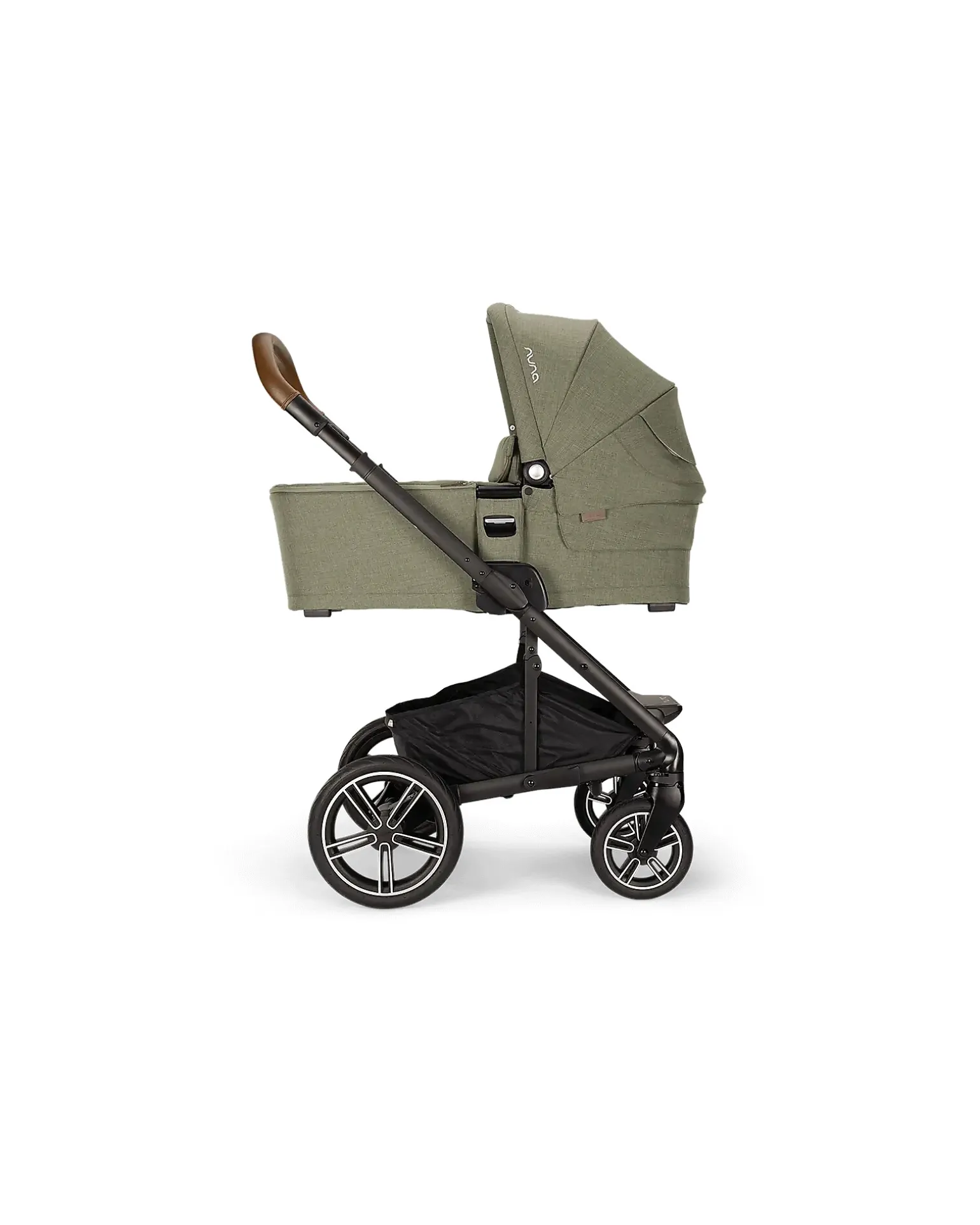 Navicella per Passeggino Mixx Next - Pine - Coffee - si Collega al Passeggino con un Click