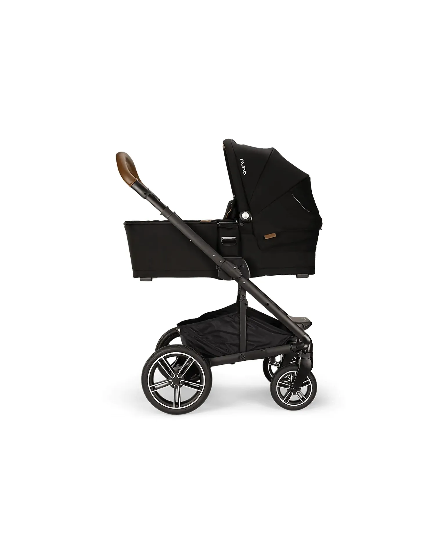 Navicella per Passeggino Mixx Next - Caviar - Chcocolate - si Collega al Passeggino con un Click