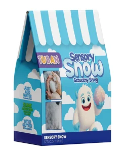 Neve Artificiale - Materiale Sensoriale Tattile 12 gr - 3+ anni