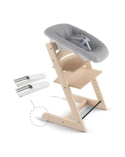 Newborn Set per Sedia Evolutiva Tripp Trapp - Grey - con Gancio Appendigiochi