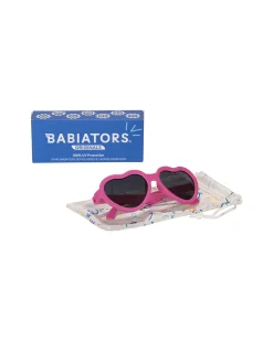 Occhiali da Sole a Cuore - Paparazzi Pink - Lenti Scure - 100% Protezione UV