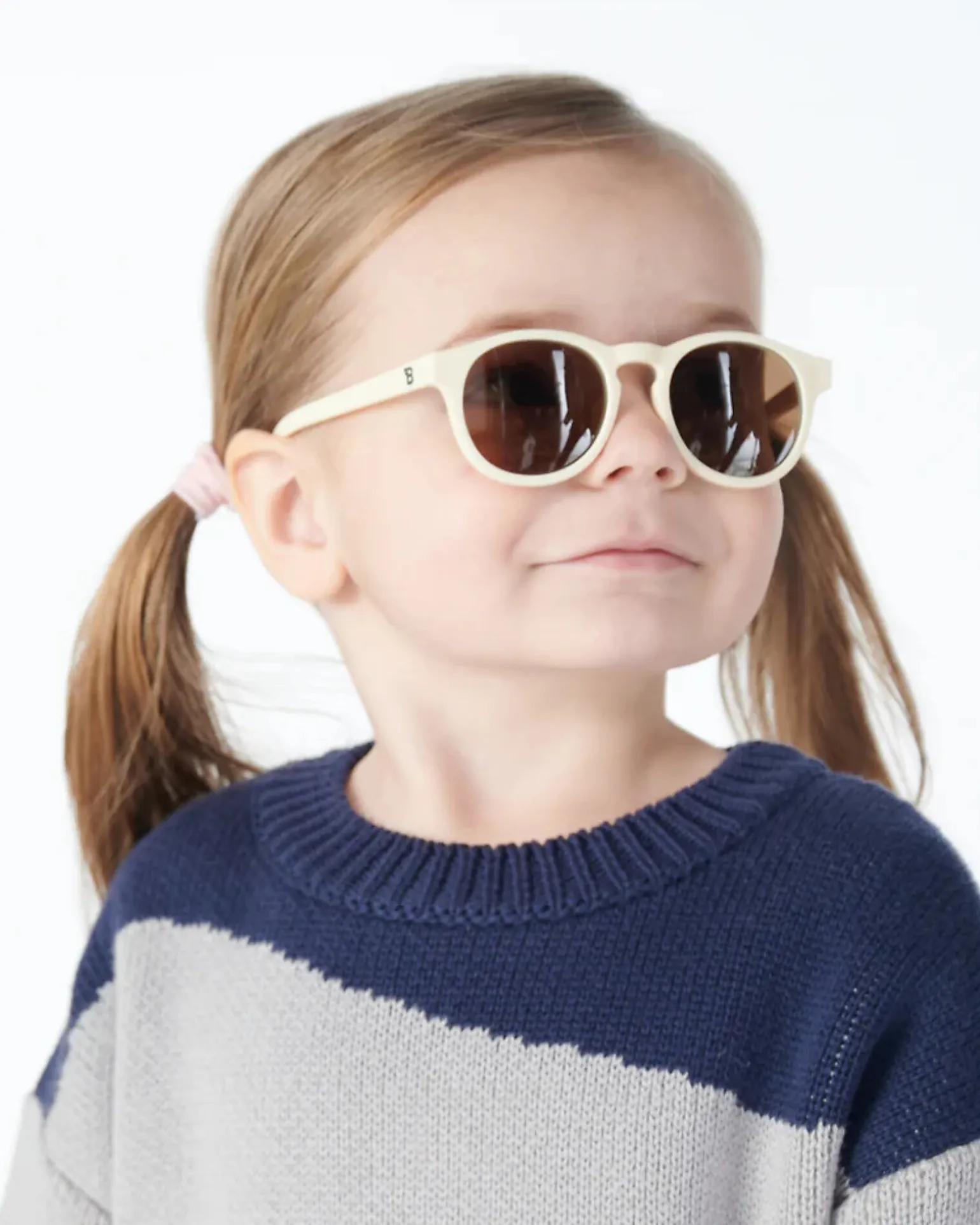 Occhiali da Sole Keyhole - Sweet Cream - Lenti Ambra - 100 % Protezione UV