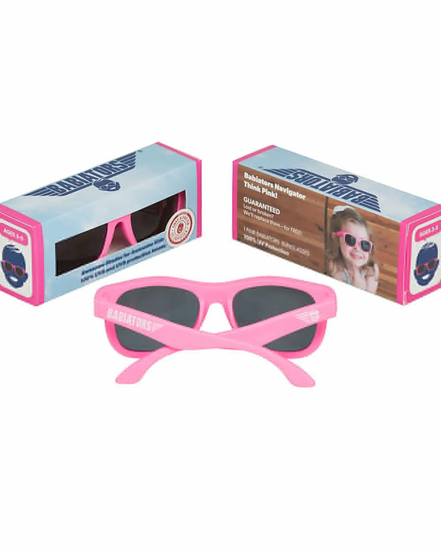 Occhiali da Sole Original Navigators - Think Pink - 100% Protezione UV - GARANZIA 1 ANNO Lost&Found